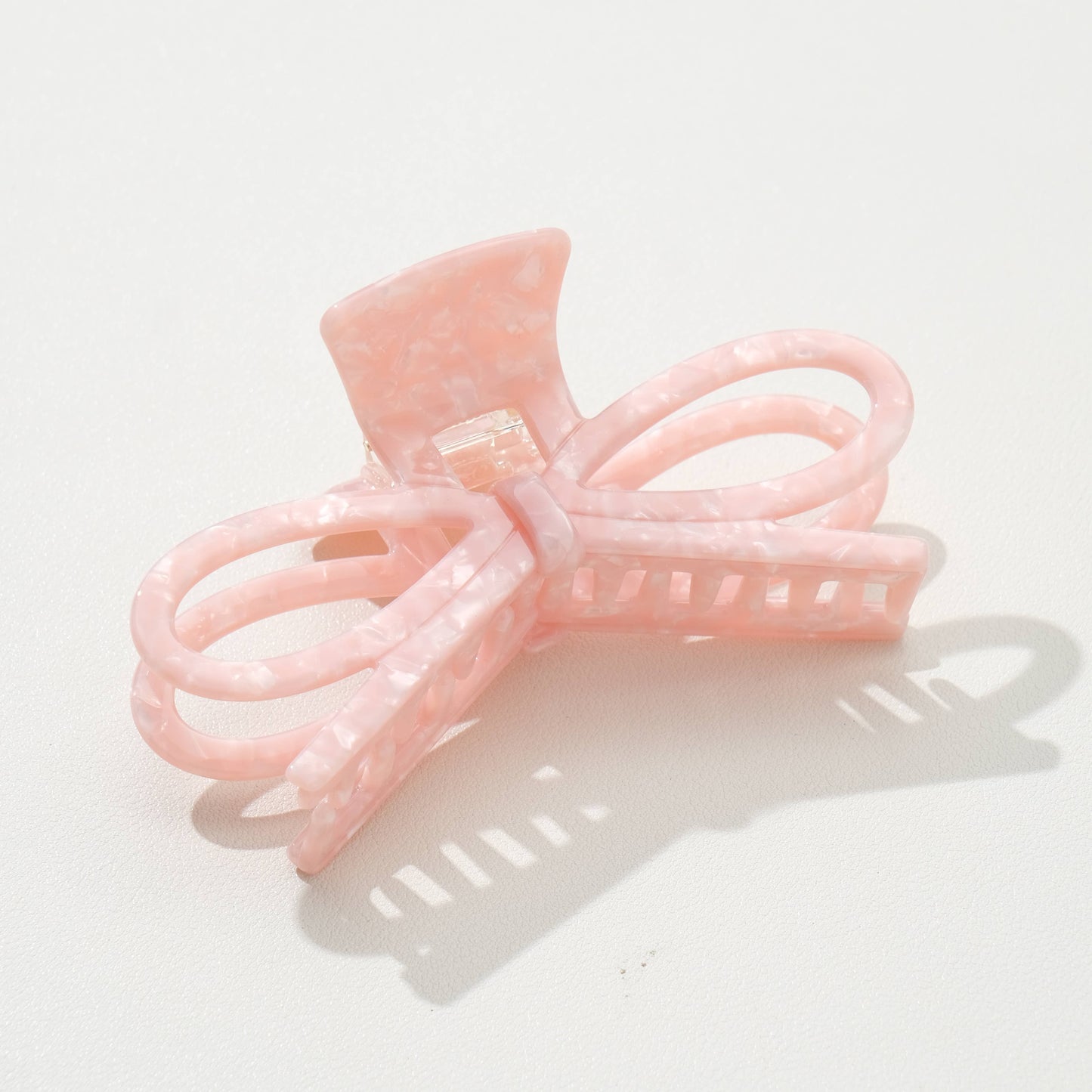 Valentine Wide Bow Claw Clip