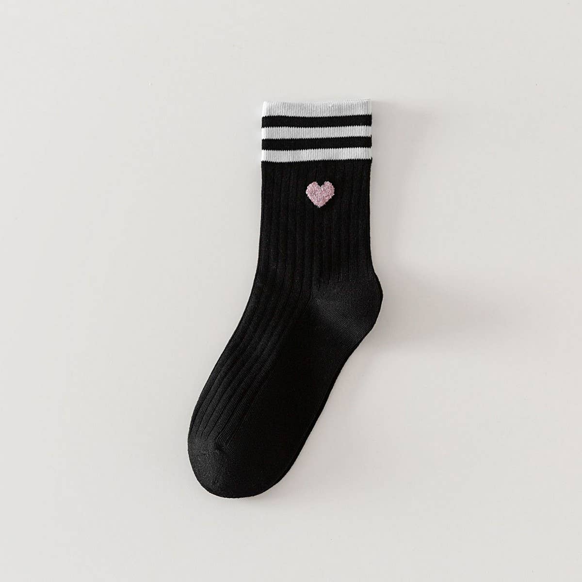 Sweethrt College Style Heart Socks