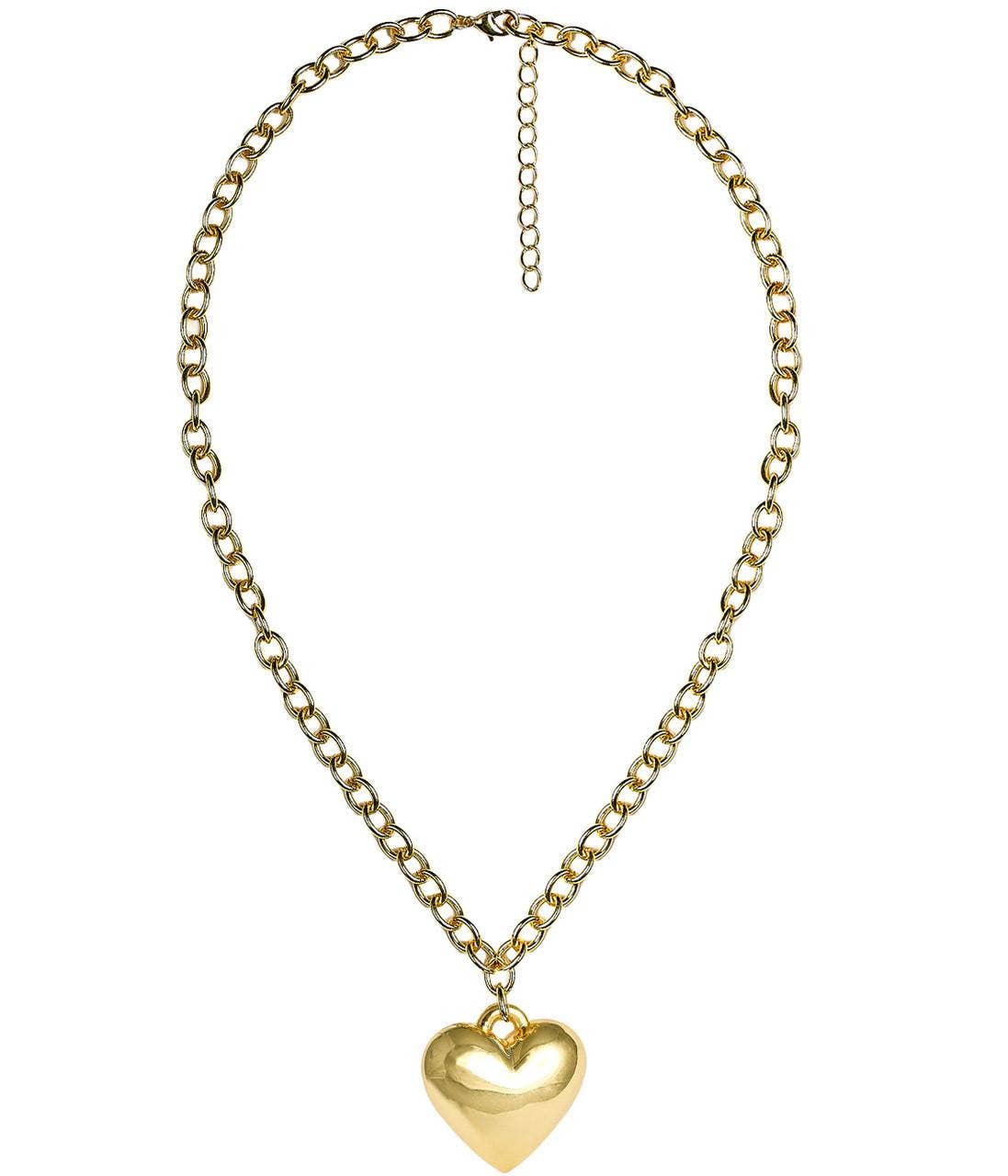 The Aubrey Puffy Heart Necklace