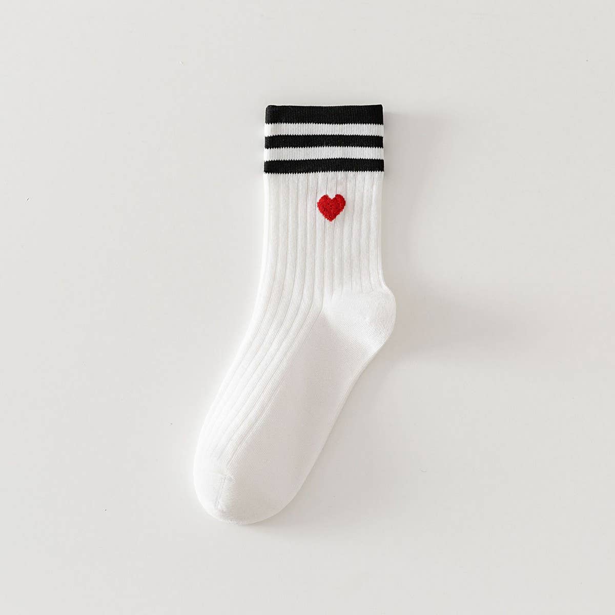 Sweethrt College Style Heart Socks