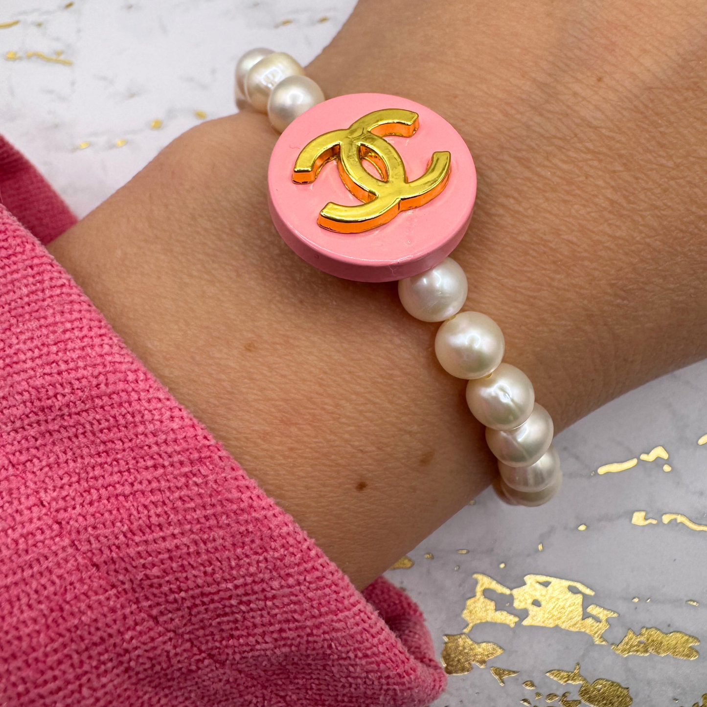Freshwater Pearls Stretch Bracelet