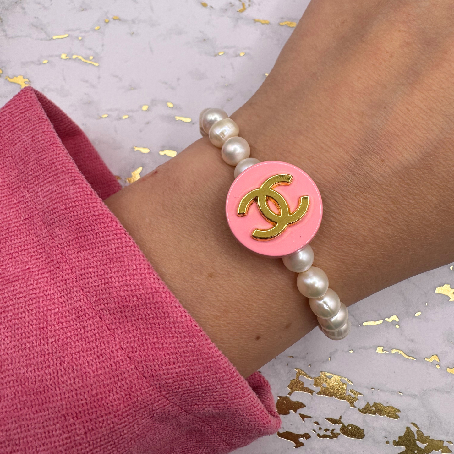 Freshwater Pearls Stretch Bracelet