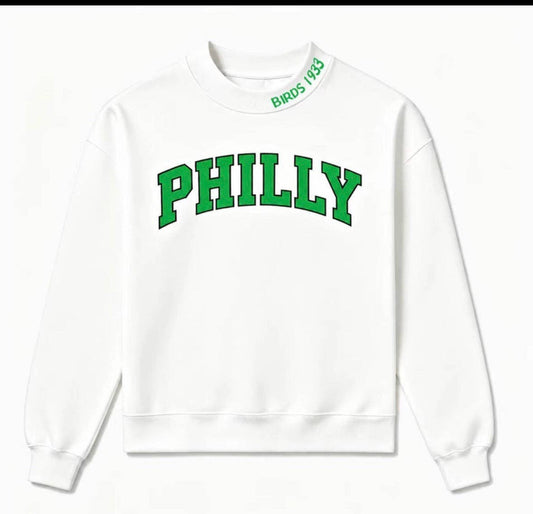 Philly Mockneck featuring "Birds 1933"